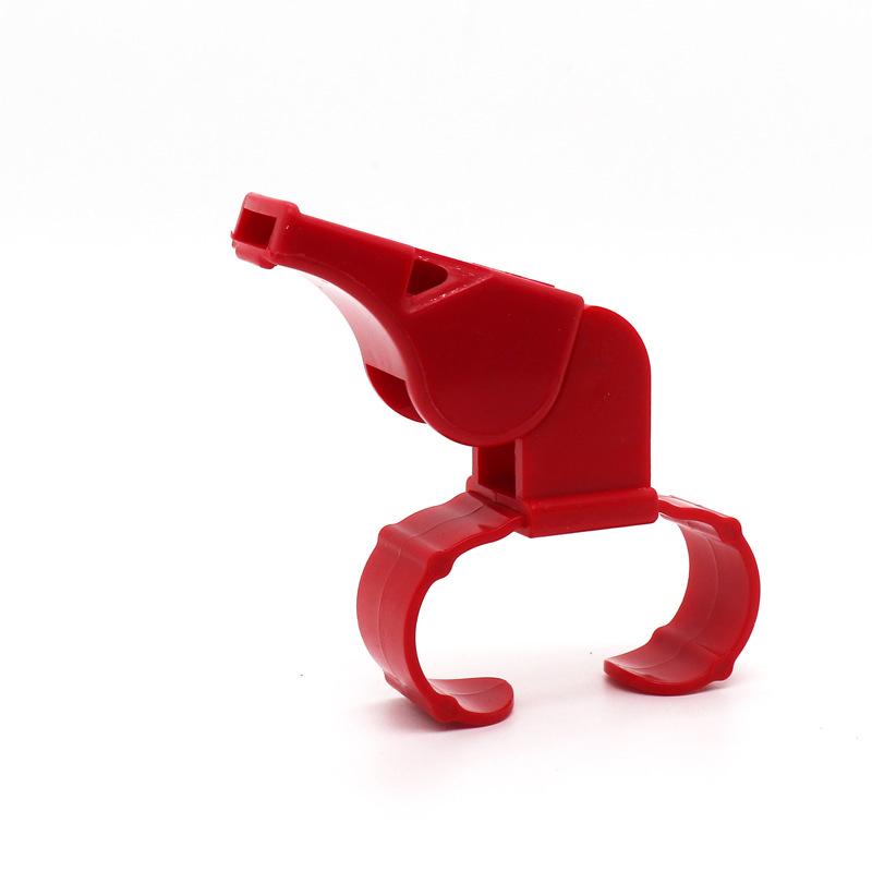 1PC Referee Finger Whistle Football Training Equipment Whistle Safe Ring Whistle Mouth Whistle With Tooth Guard For Sport