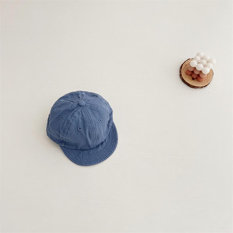 Cappellino Estivo Bambini Asciugatura Rapida Colore Unito Coulisse Bambino Bambina Cappellino da Baseball Per Bambini Visiera Parasole Esterna Cappellino con Visiera Morbida a Becco d'Anatra
