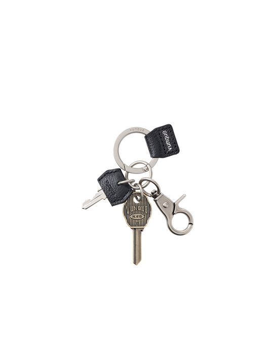 vunque Leather Multi Key Charm (Leather Multi Key Charm) Black