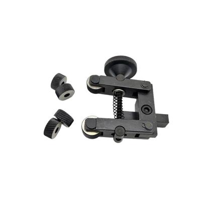 Double Wheel Adjustable Knurling Cutter 19mm Diameter Aluminum Alloy Rollers For 0618 Mini Lathe 10 35mm Workpiece
