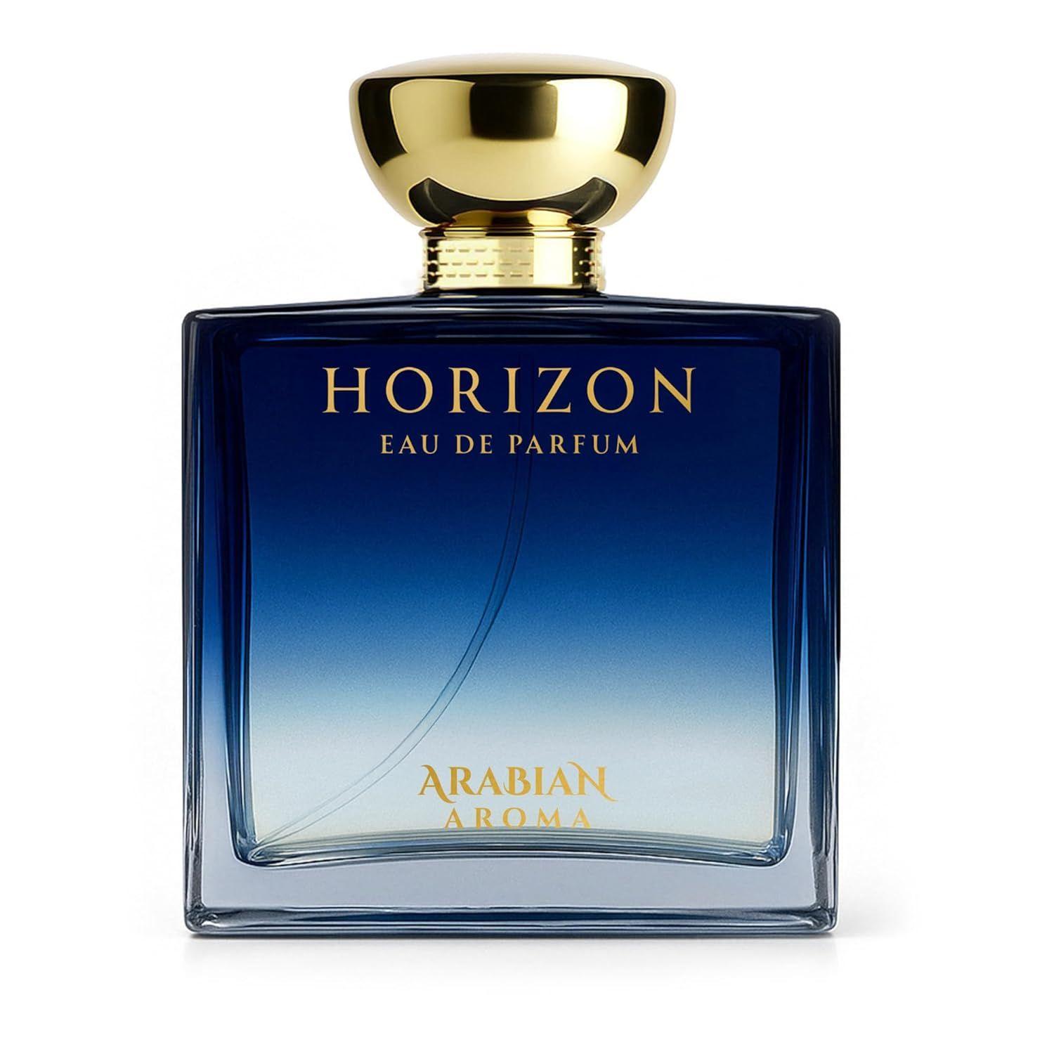 

Arabian Aroma Horizon Men s Perfume | Fresh and Long-Lasting Fragrance | Refreshing fragrance for men | Long Lasting Perfumes for Men (100ML) 100ML