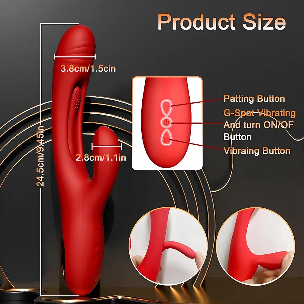 Tapping Vibrator for Women G-point Clit Stimulator Powerful Sex Toys Sexyshop Adult supplies Sex toy for women vibrating