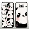 Cartoon Cute Panda Case for Xiaomi Poco F8 C61 M5 C71 M3 M4 M7 Pro C50 C75 F3 X3 X4 X5 X7 Pro F1 Funda Phone Cover