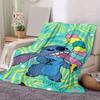 1 Stück Stitch-Druckdecke - Weiche Ganzjahresdecke für das Büro, Personalisierte Geschenkidee mit entzückendem Cartoon-Design