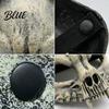 Pressure Free Masque Animal Skull for Adults Scary Cat Half Face Dark Style Cosplay Prop Masque Creepy Skeleton Halloween Party Accessory