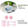 Practical Cup Spill Stopper Dishwasher Safe Easy To Install Leak-proof