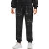 Under Armour Journey Washed Jacquard Textured Cotton Joggers Women Bottoms Black 1376916-001
