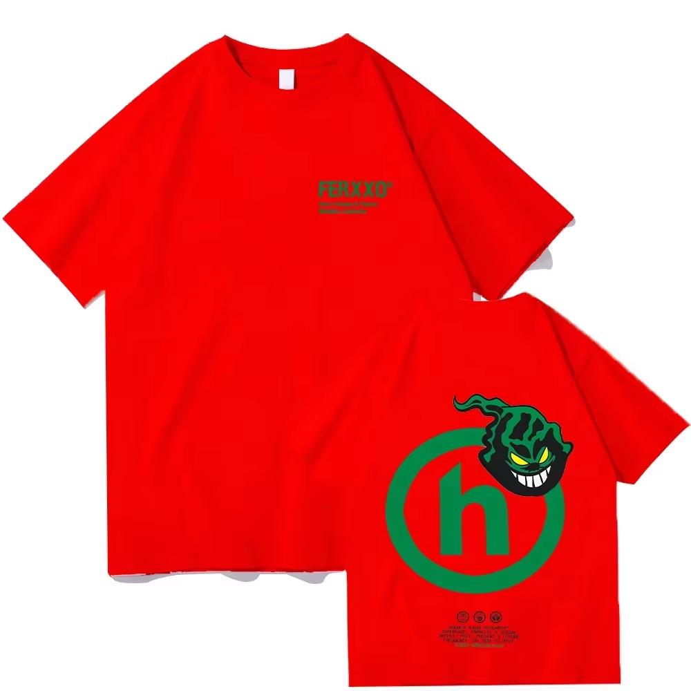 Feid Ferxxo Logo Tshirt T Shirts Hot Sale Casual Tees Clothes Unisex Unisex Oversized Tshirts Y2k Short Sleeve Unisex Top