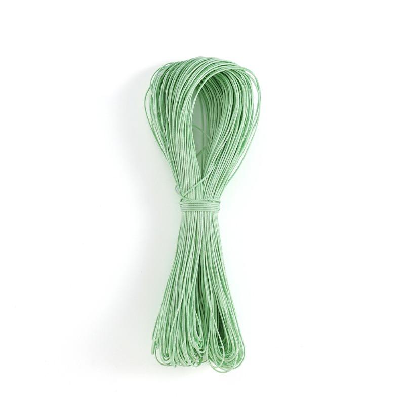 Handmade Diy Wire Jewelry Accessories 1mm Taiwan Wax Cord 3-strand Waxed Thread - Can Be Soldered