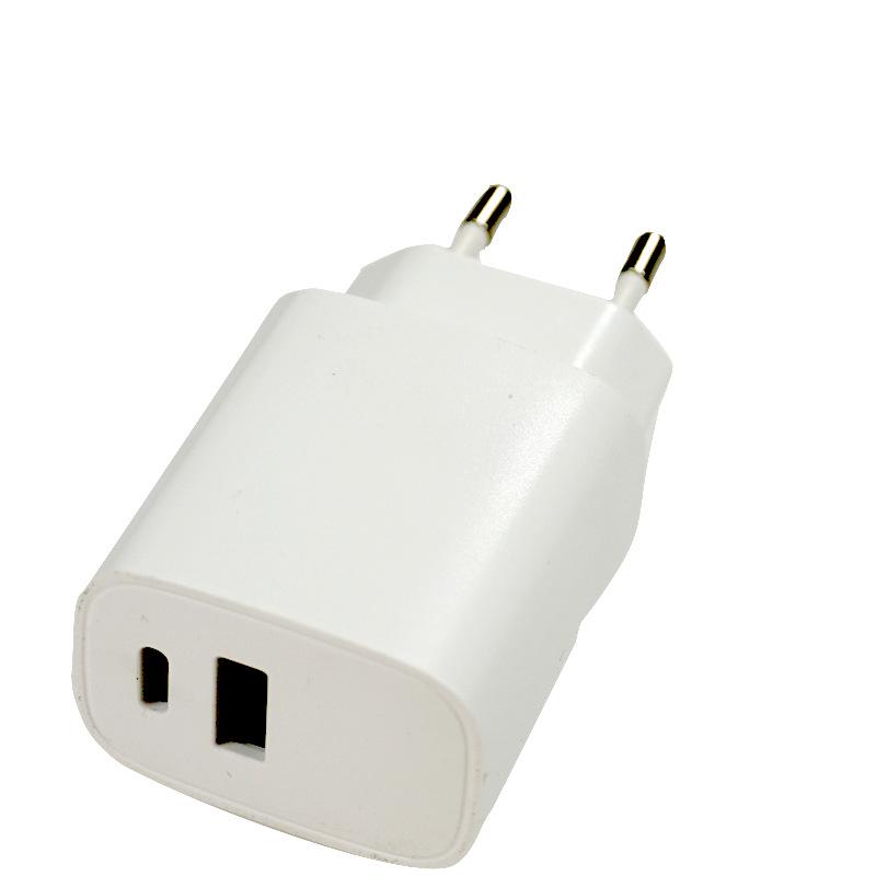 30W Black UK A+C Fast Charger, CE & FCC Certified, High-Efficiency Charging