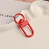 Zinc Alloy Keychain Doll with Colored Baked Paint – DIY Jewelry Accessory with 3cm Small Door Buckle