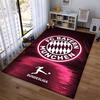 Bayern Munich Logo Design Rug Non-slip Rug Suitable for Living Room and Bedroom Sofas.