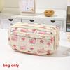 Cute Cartoon Pencil Case For Student Cartoon Anime Creative Pencil Bag High Capacity Stationery Storage Bag Cosmetic Bag