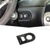 Carbon Fiber HUD Button Cover Heads Up Display Trim For Chevrolet Camaro 2010-15