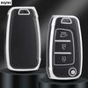 New TPU Car Flip Key Case Cover Shell For Hyundai Elantra Solaris I30 I35 I40 IX35 Sonata Santa Fe Tucson Verna Celesta Accent