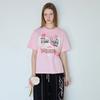 EGOIST ShorT Sleeve T shirT wiTh Lace prinTing  es2oTh10 