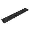 Coffee Bar Mat PVC Silicone Non Slip Rectangular Heat Resistant Draining Mat Coffee Counter Accessories