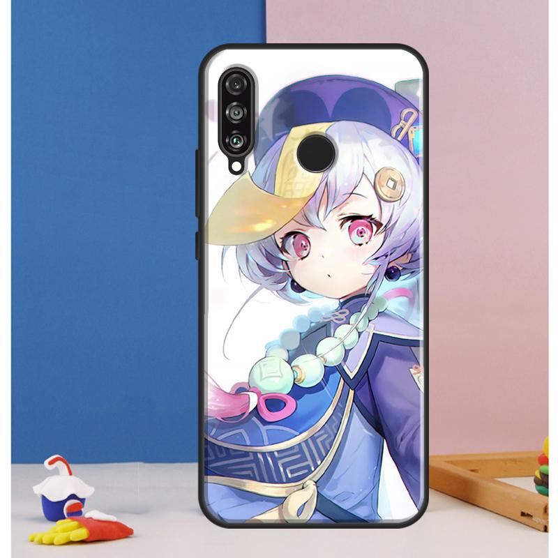 Genshin Impact Qiqi Case For Huawei Nova 12s 7i 8i 11i 12i 9 10 SE Y73 Y90 Y70 Y72 Y61 Y91 P30 P40 Lite P60 Pro