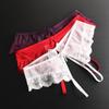 Sexy Open Crotch Lace Thong: Low Waist, Seamless, Transparent Plus Size Women's Panties