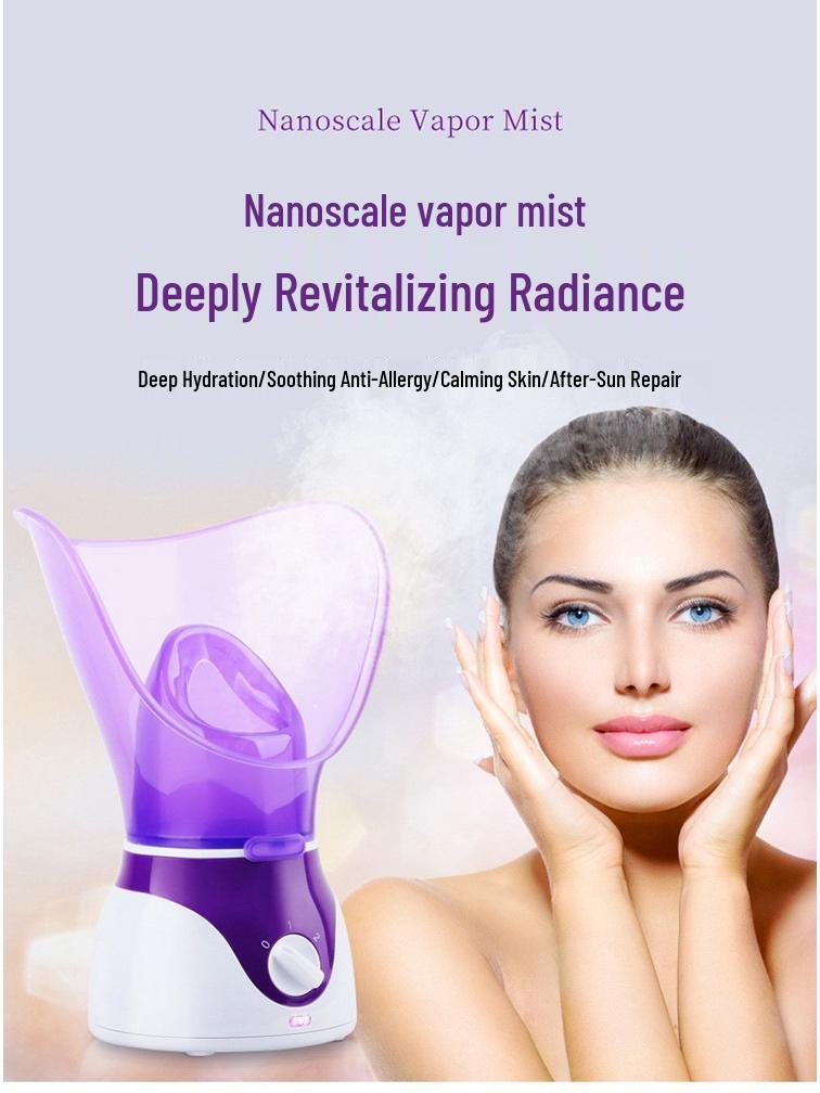 Aromatherapy Facial Steamer & Hydration Mist Machine with Nasal Inhaler