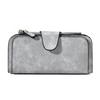 Women Long Wallet Large Capacity Card Holder Trifold Clutch Purse with Zipper Pocket 16 Card Slots ID Windows for Dates Work Party