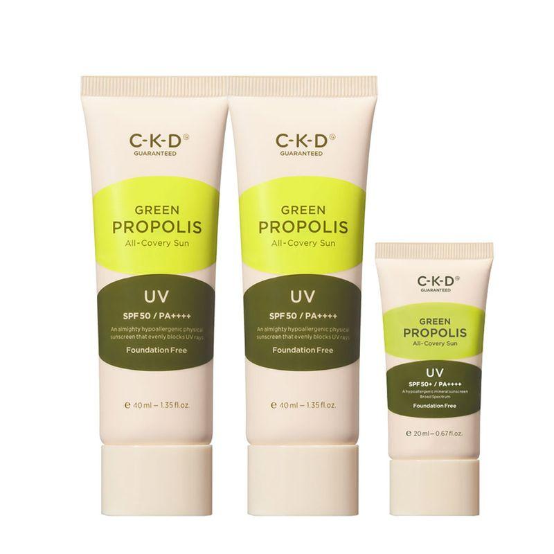

CKD Солнцезащитный крем Green Propolis All Covery 40X2+20мл