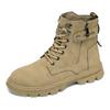 Autumn Martin boots high-top British wind wear-resistant big yellow boots outdoor sports labor protection training boots