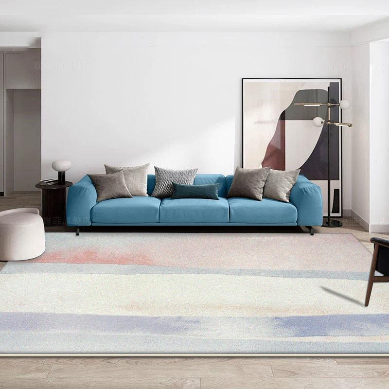 Minimalism Decor Carpets for Living Room Modern Style Large Area Bedroom Rugs Lounge Children Soft Floor Mat Non-slip Bathroom