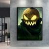 Diamant-Malerei Halloween gruseliger Kürbiskopf Mann Diamant Mosaik Handwerk Diamant Stickerei Malerei