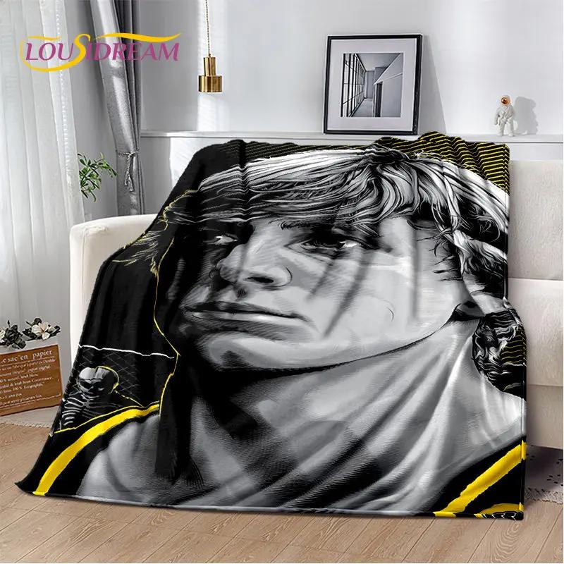 Cobra Kai Amanda TV Karate Morbida Coperta di Peluche, Coperta in Flanella Coperta Plaid per Soggiorno Camera da Letto Letto Divano Coperta da Picnic Bambini