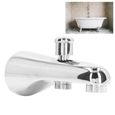G1/2 Küvet Musluğu Yarım Daire Basit Gizli Küvet Musluğu Yönlendiricili Banyo Küvet Duş Yönlendirici Ağızlığı