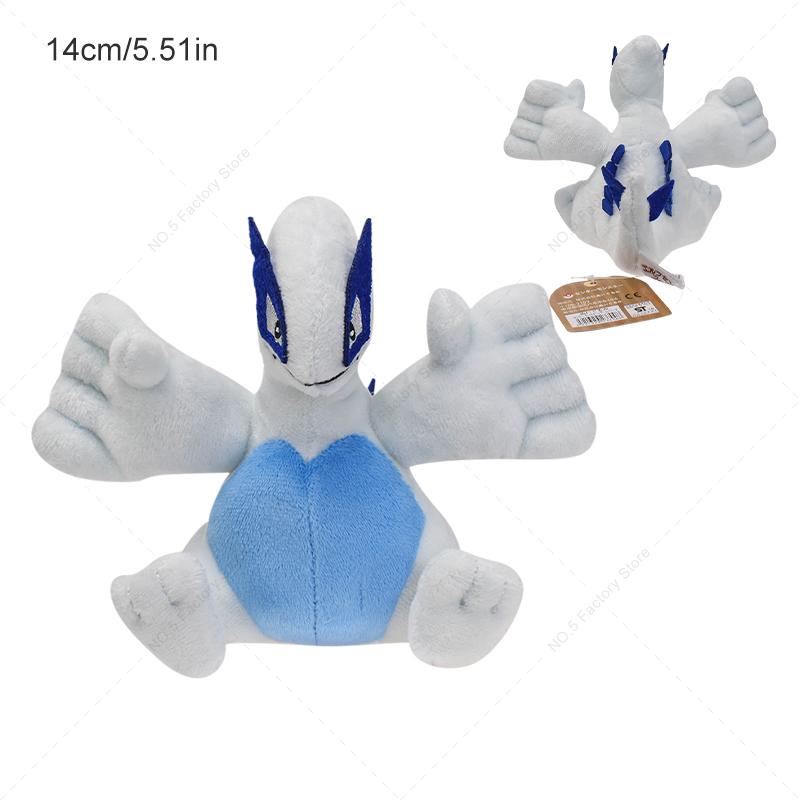 Pokemon Plush Toy Fit Mewtwo Litwick Cubone Bidoof Furret Lugia Mew Caterpie Gyarados Soft Stuffed Doll Room Decoration Gifts