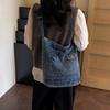 Borsa di Jeans Borsa a Spalla Donna Borsa Tote Borsa a Tracolla