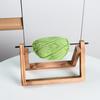 Holz-Garnspender 360 Grad drehbarer Holz-Garnhalter Ständer Schreibtisch Garnrollen-Organisator Für Strickprojekt