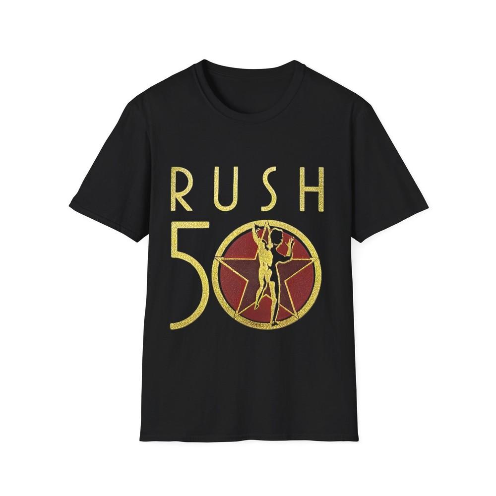 Unisex Softstyle T-Shirt. Rush Fifty Something.  Starman Unisex T-Shirt XXXXL