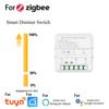 For Tuya For Zigbee LED Dimmer Switch Dimmable Builtin Switch 100240V Compatible with Voice and TuyaSmart App Control
