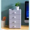 Office Supplies Desktop Storage Box Organizer Multi-layer Drawer Desk Storage Cabinet Rack Cosmetics Storage Box Desk Organizers