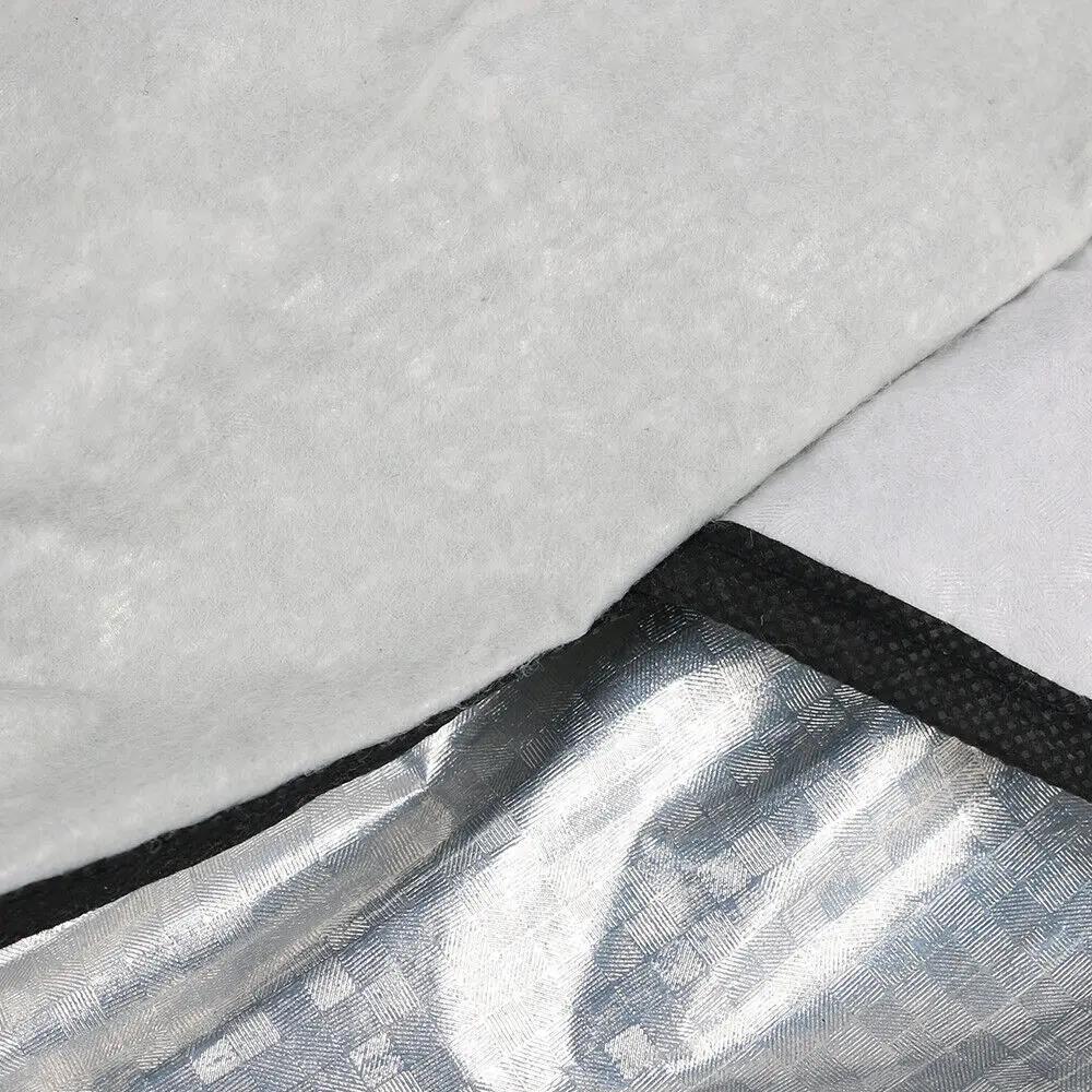 Universal Car Front Windshield Sunshade Cover Car Windshield Snow Sun Shade Cover With Reflective Stripe Winter Snow Car CoverWindshield Sunshades 1