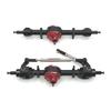 New Front and Rear Axle Assy for MNMODEL 1/12 MN82 LC79 MN78 Remote Control Car Parts Metal Upgrade Black