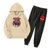 Kids Hoodie and Sweatpants Set Graphic Print with Pockets for Boys and Girls