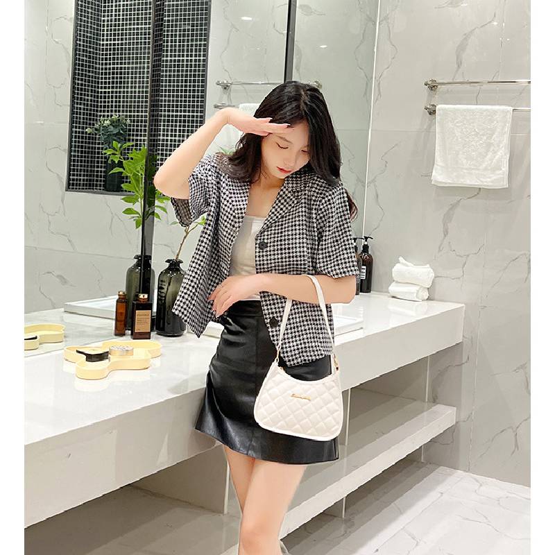 Shoulder Handbag Womens Bag Crossbody Bag Pu Large Capacity Portable Fashion