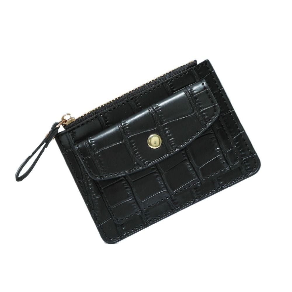 Bus Card Case Fashion Money Bag Korean Card Holder PU Leather Purse Wallets Women Coin Purse