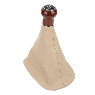 Car Gear Shift Knob with Dustproof Cover Anti Corrosion PU Leather Automobile Accessory6 Speed