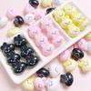 DW53 5Pcs 20mm Acrylic Animal Bead Cartoon Minimalist Bunny Eads Handmade Necklace Bracelet DIYmaterial Jewelry Accessories