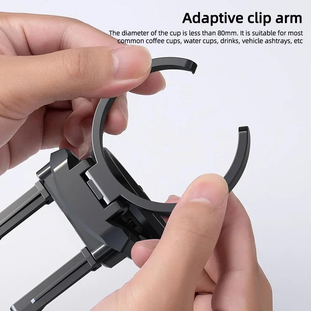 1/2PCS Foldable Car Air Vent Drink Cup Bottle Holder Water Bottle Holder Stands Cup Rack for Auto Car Truck Water Bottle Ashtray