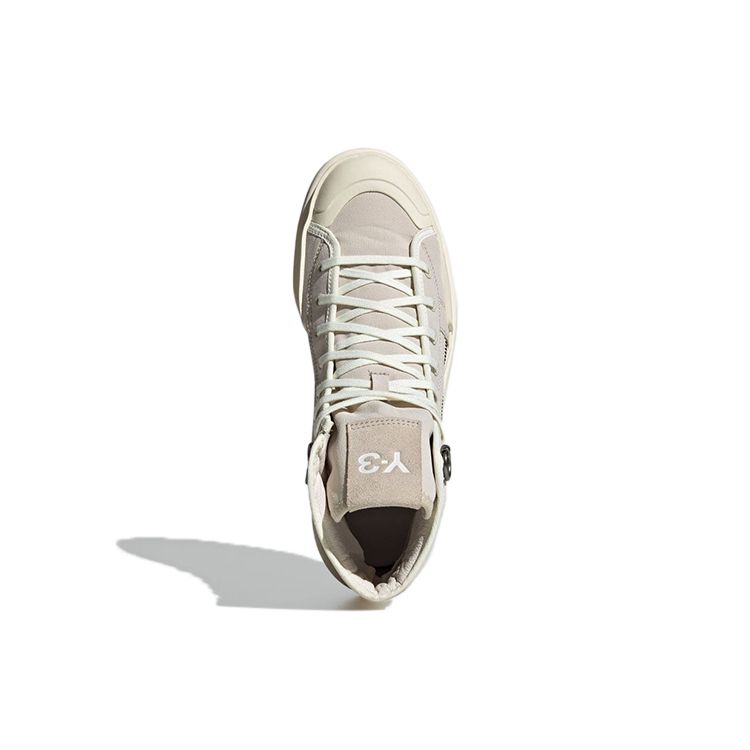 Adidas Y-3 Ajatu Court High Bliss Unisex Sneakers Brown Off-White Cloud-White H05622