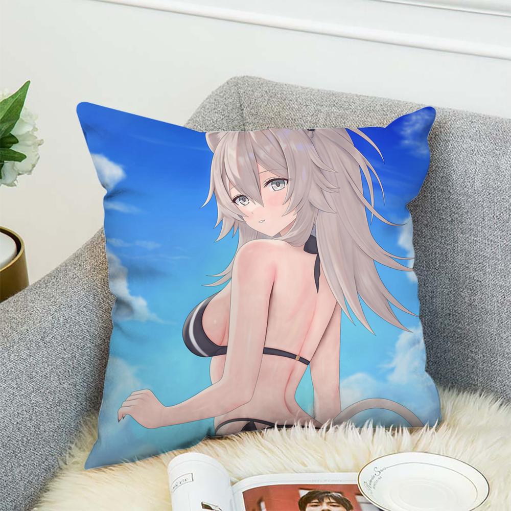 Anime S-Shishiro Botan Pillow Case For Car Sofa Decorative Home Double-sided Print Plush Square Throw Pillow Cushion Cover