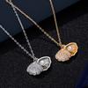 Fashion Choker Necklace Sea for Shell Pendant Necklace Gold Silver Chain Necklace for Women Mermaid Valentine Necklace
