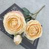 Fake Flower Garland With Silk Fabric For Wedding Decor And Photography Props