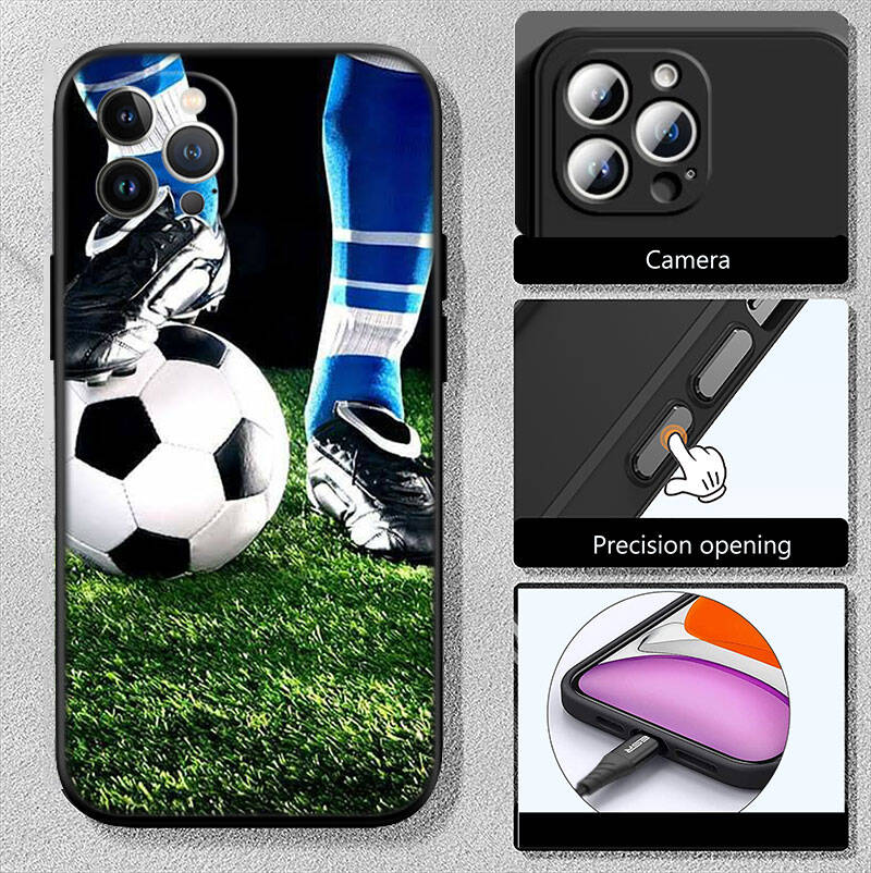 MH59 Football Soccer New Shell Phone Case for Xiaomi Poco F2 F3 M2 M3 M4 M5 M6 X2 X3 X4 X6 Pro NFC GT Plus
